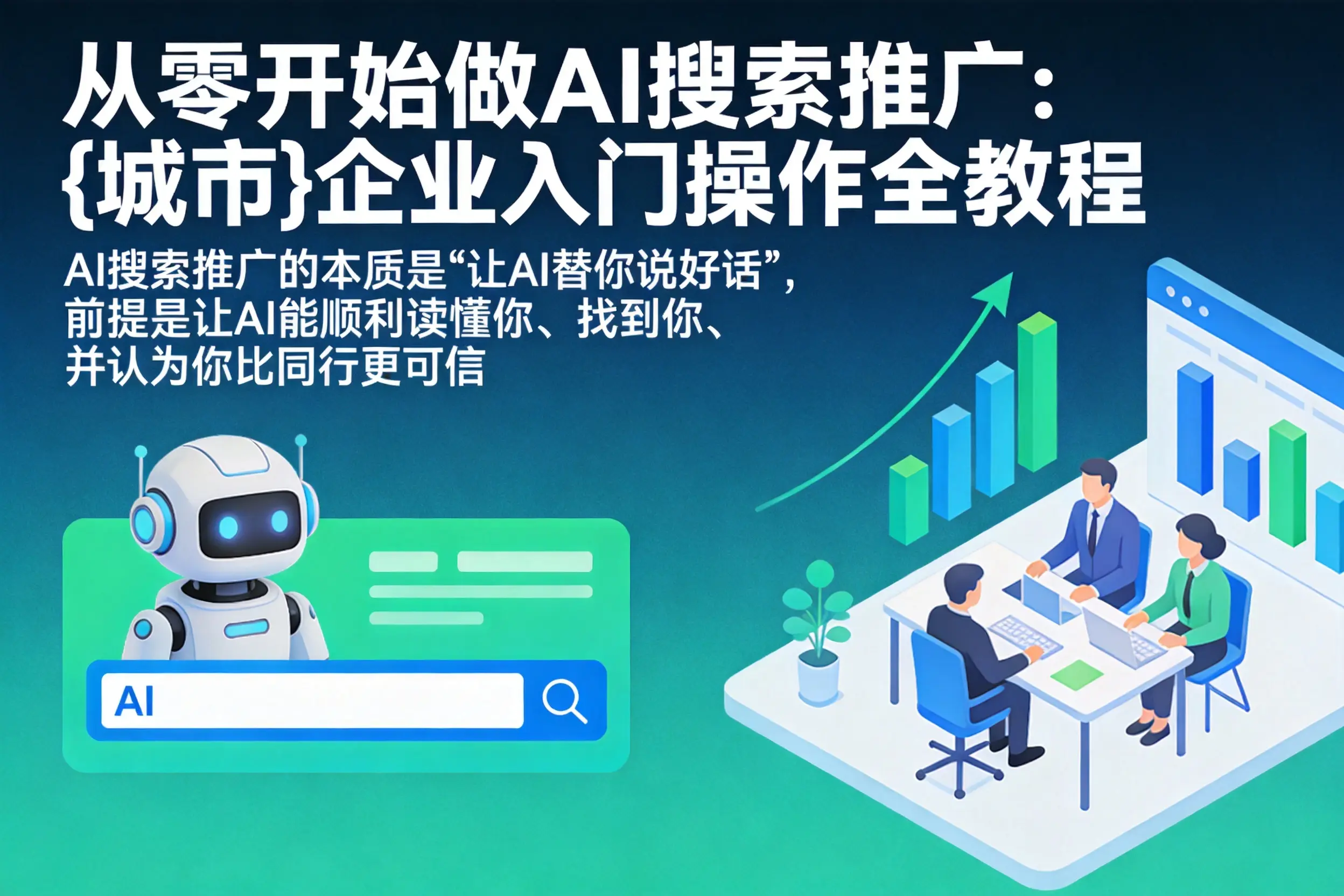 从零开始做AI搜索推广:康乐企业入门操作全教程